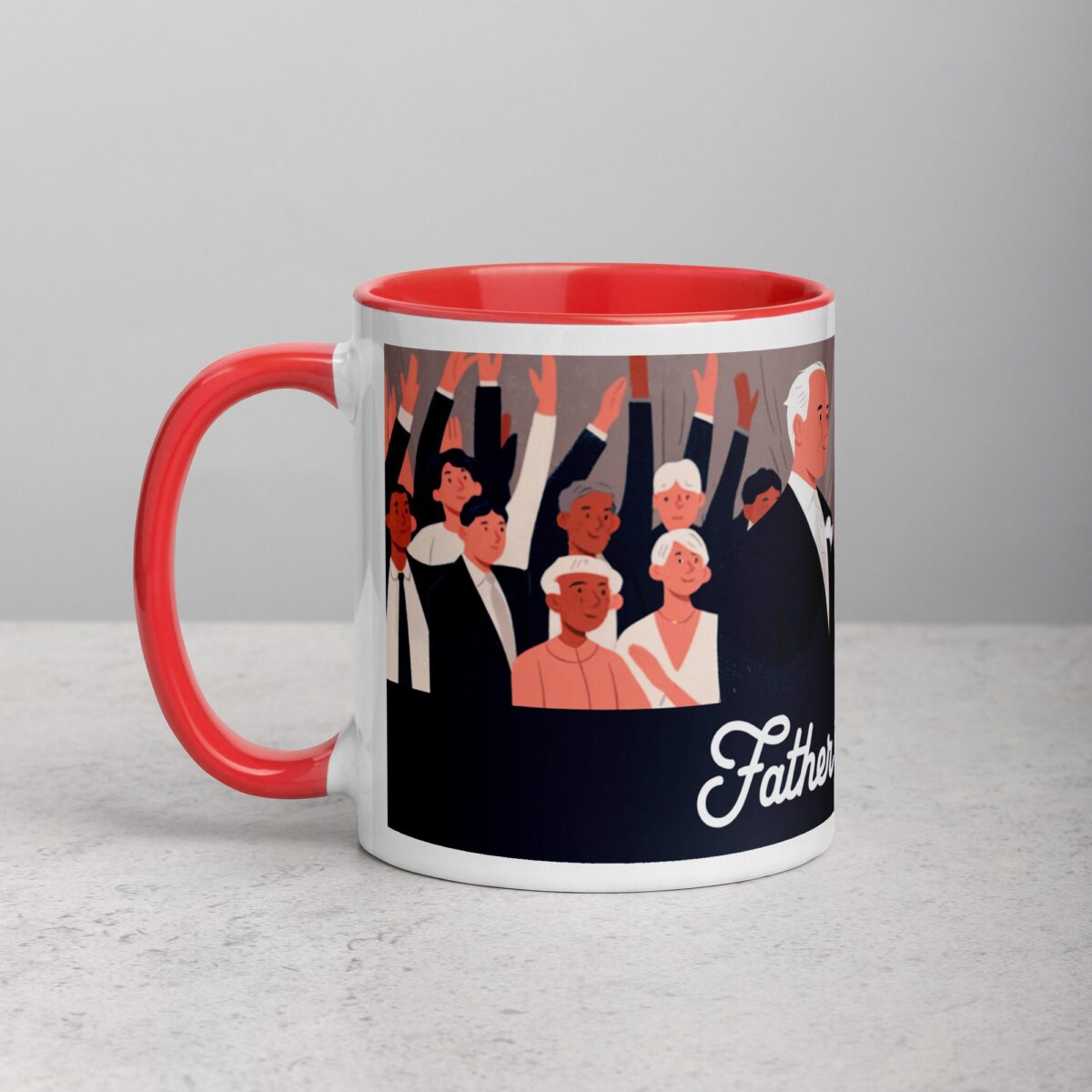Father of the Bride Elegant Coffee Mug & Tea Cup - Image 8