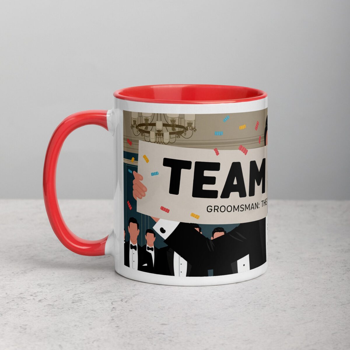 Groomsman: The Ultimate Team Player Coffee Mug - Image 8