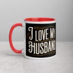 I Love My Husband Elegant Coffee Mug & Tea Cup - Image 8