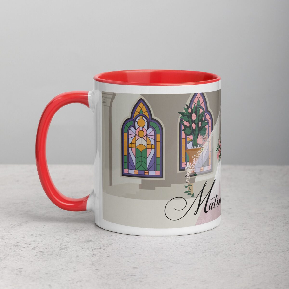 Matron of Honor Elegant Coffee Mug & Tea Cup - Image 8