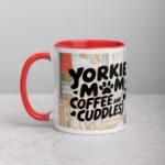 Yorkie Mom (Coffee and Cuddles) Mug - Image 8
