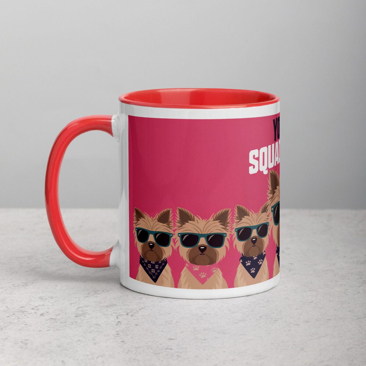 Yorkie Squad Goals Coffee Mug & Tea Cup - Image 8