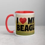 I ❤️ My Beagle Coffee Mug & Tea Cup - Image 8