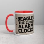 Beagles: The Cutest Alarm Clocks Coffee Mug - Image 8