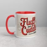 Fluff and Cuddles: Powered by Bichon Frise Coffee Mug - Image 8