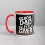 Bichon Dad: Chief Belly Rub Giver Coffee Mug - Image 8