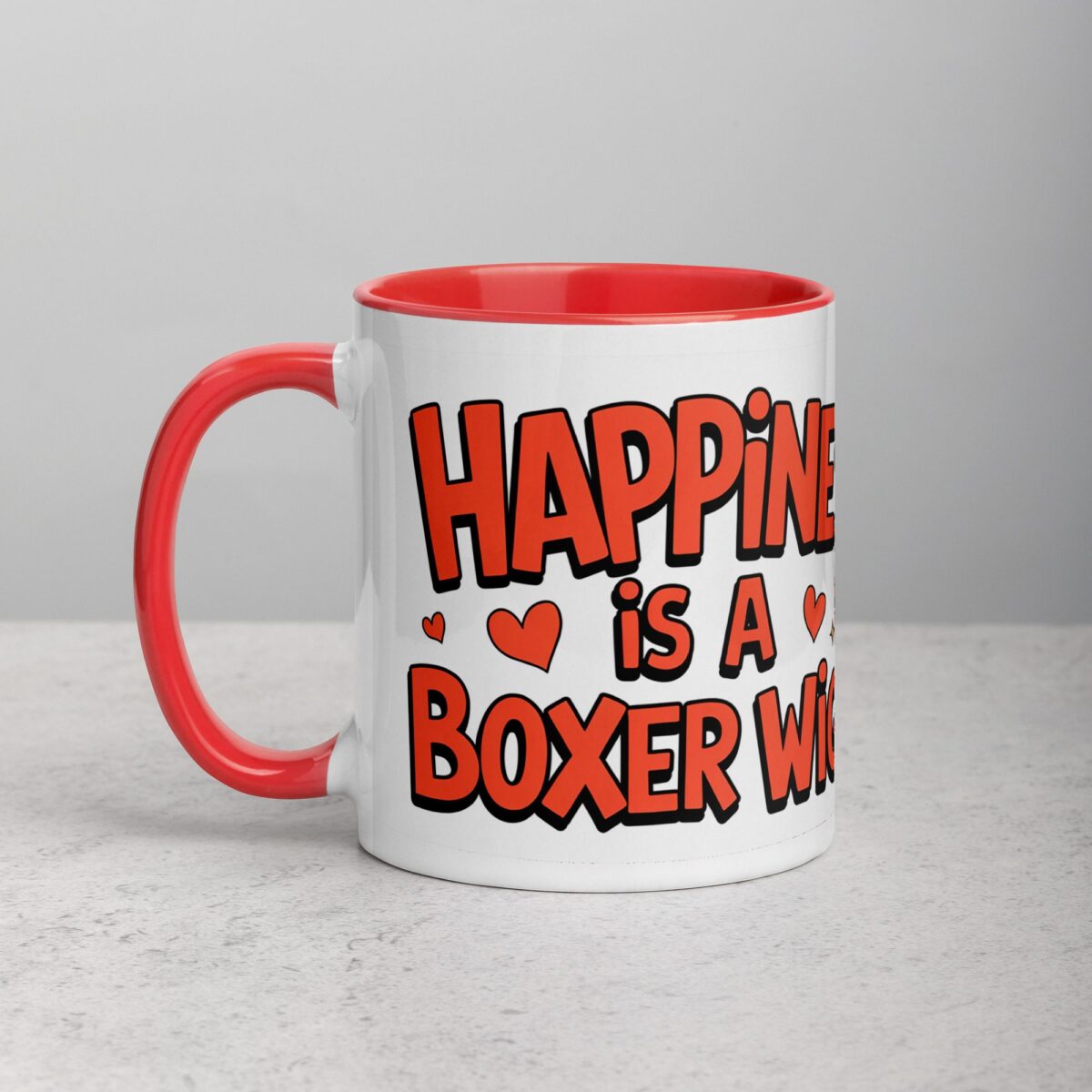 Happiness Is a Boxer Wiggle Coffee Mug - Image 8