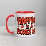 Happiness Is a Boxer Wiggle Coffee Mug - Image 8