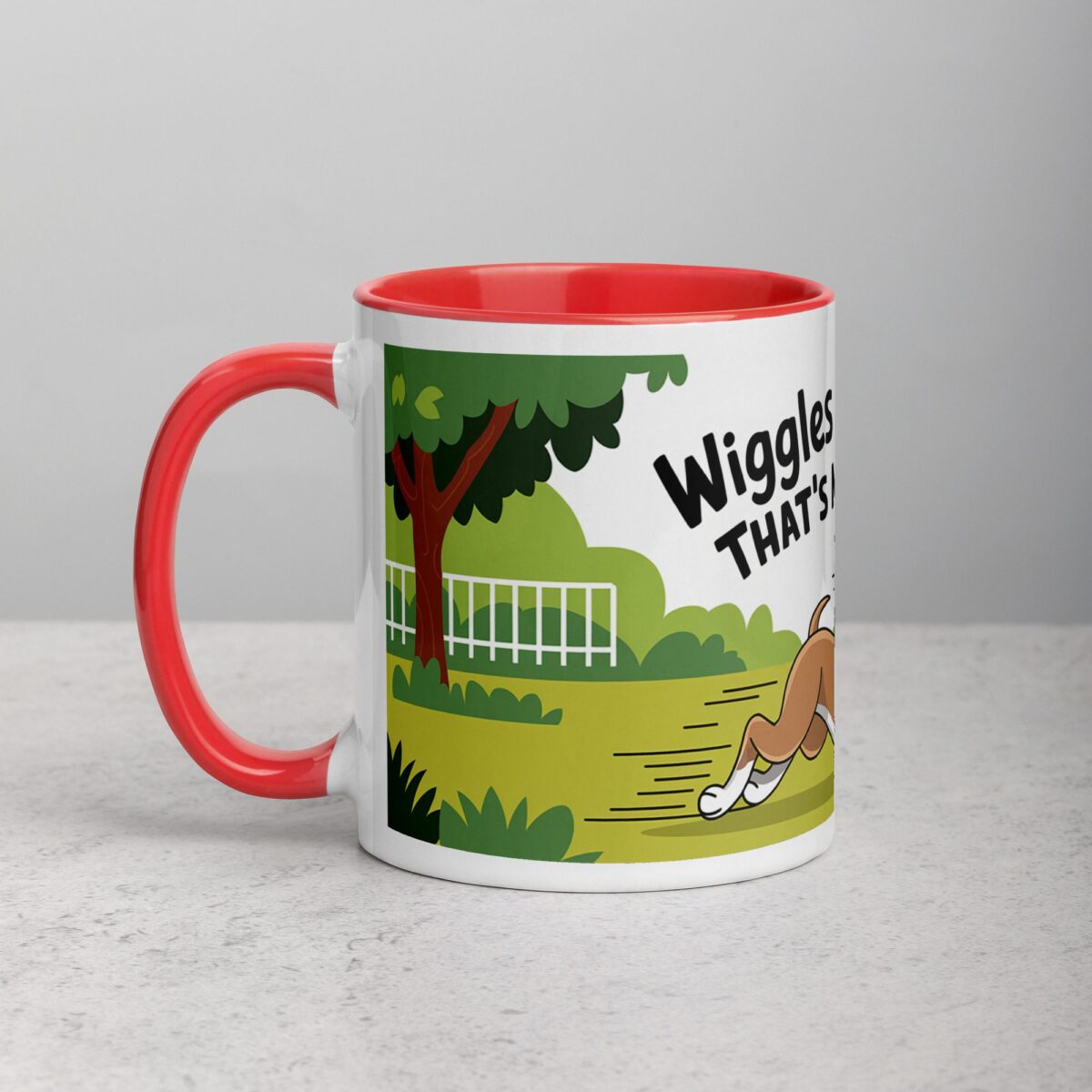 Wiggles and Wiggles: That’s My Boxer Coffee Mug - Image 8
