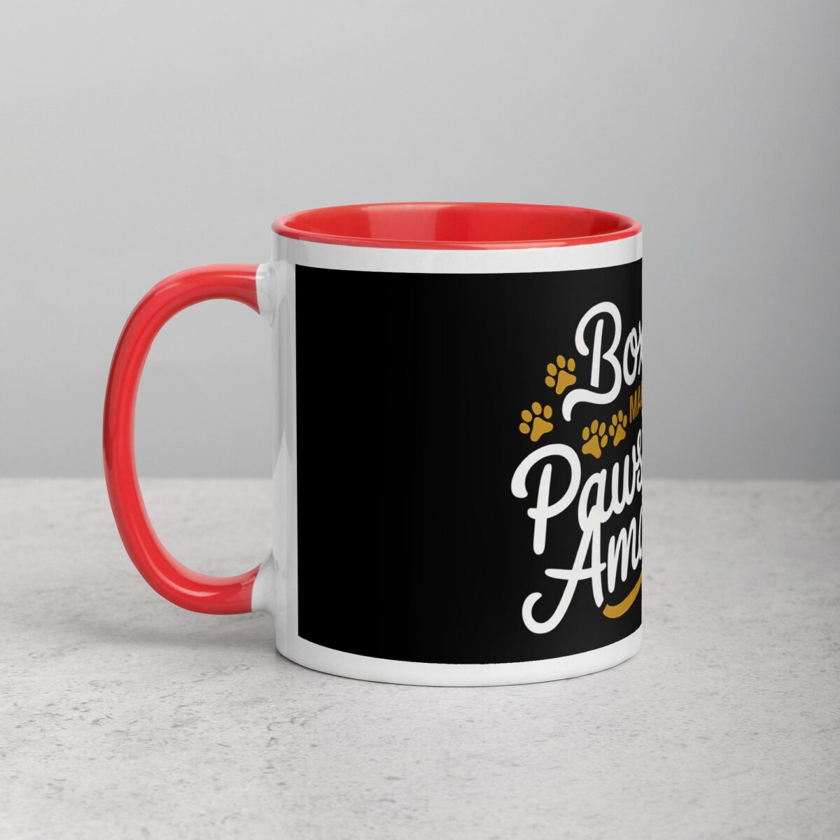 Boxers Make Life Pawsitively Amazing Coffee Mug - Image 9