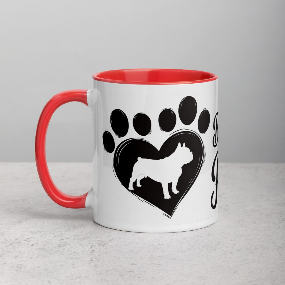 Bulldog Love Is Pawsome Coffee Mug - Image 8