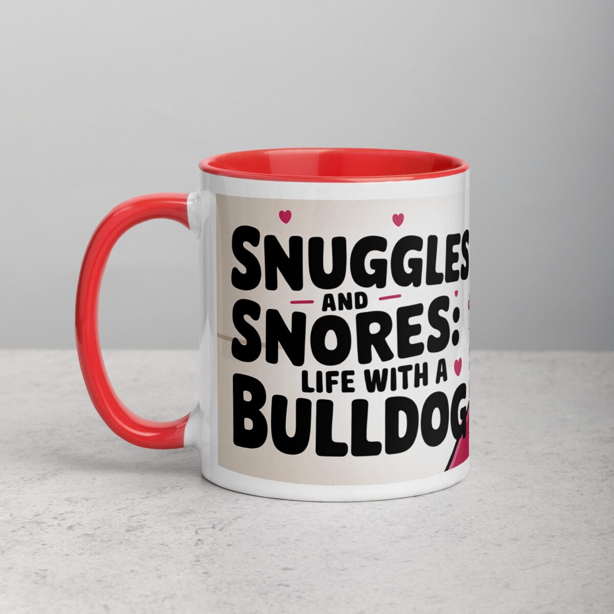 Snuggles and Snores: Life with a Bulldog Coffee Mug - Image 8