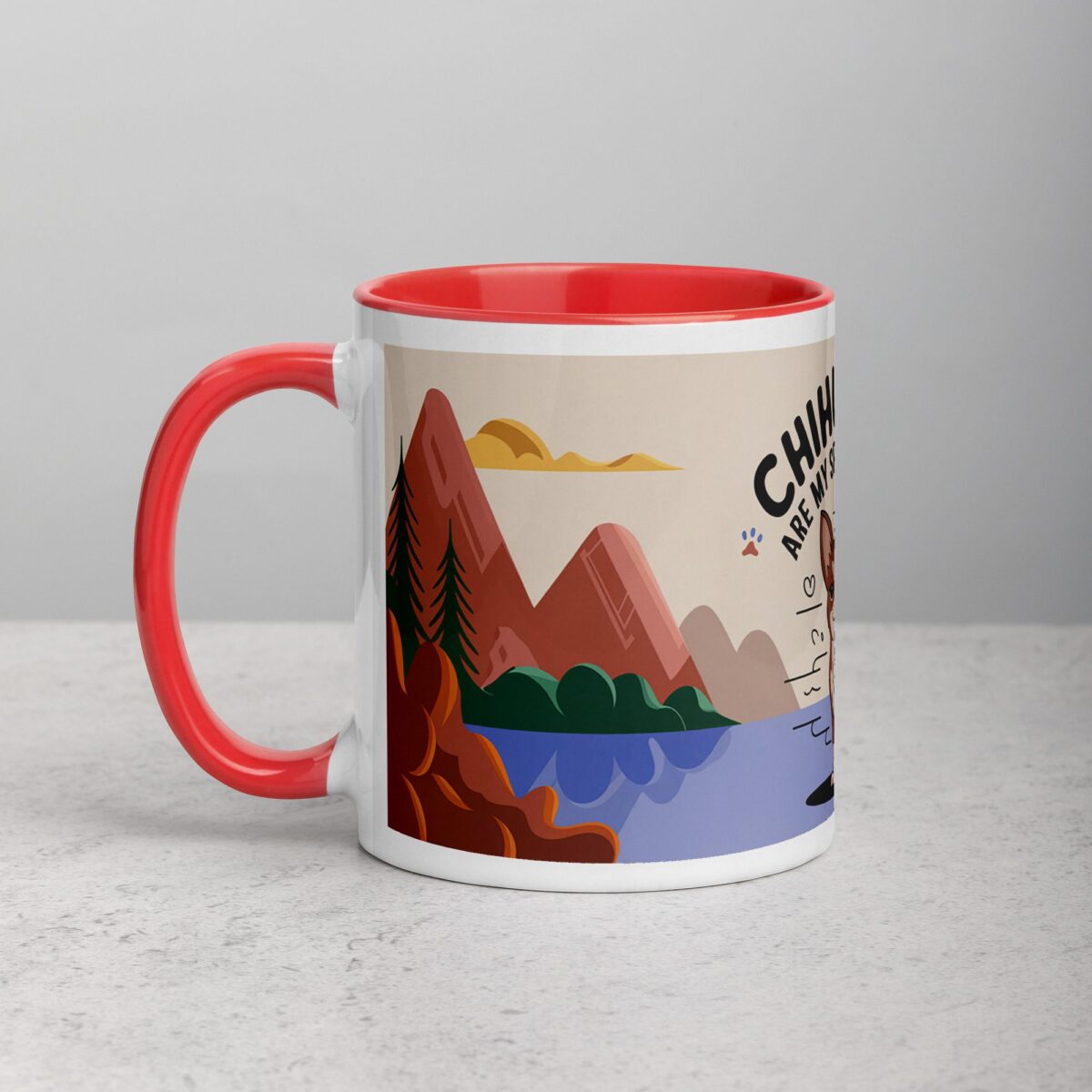 Chihuahuas Are My Spirit Animal Coffee Mug - Image 8