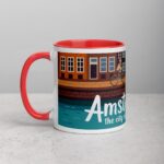 Amsterdam: The City of Bikes and Canals Coffee Mug - Image 8