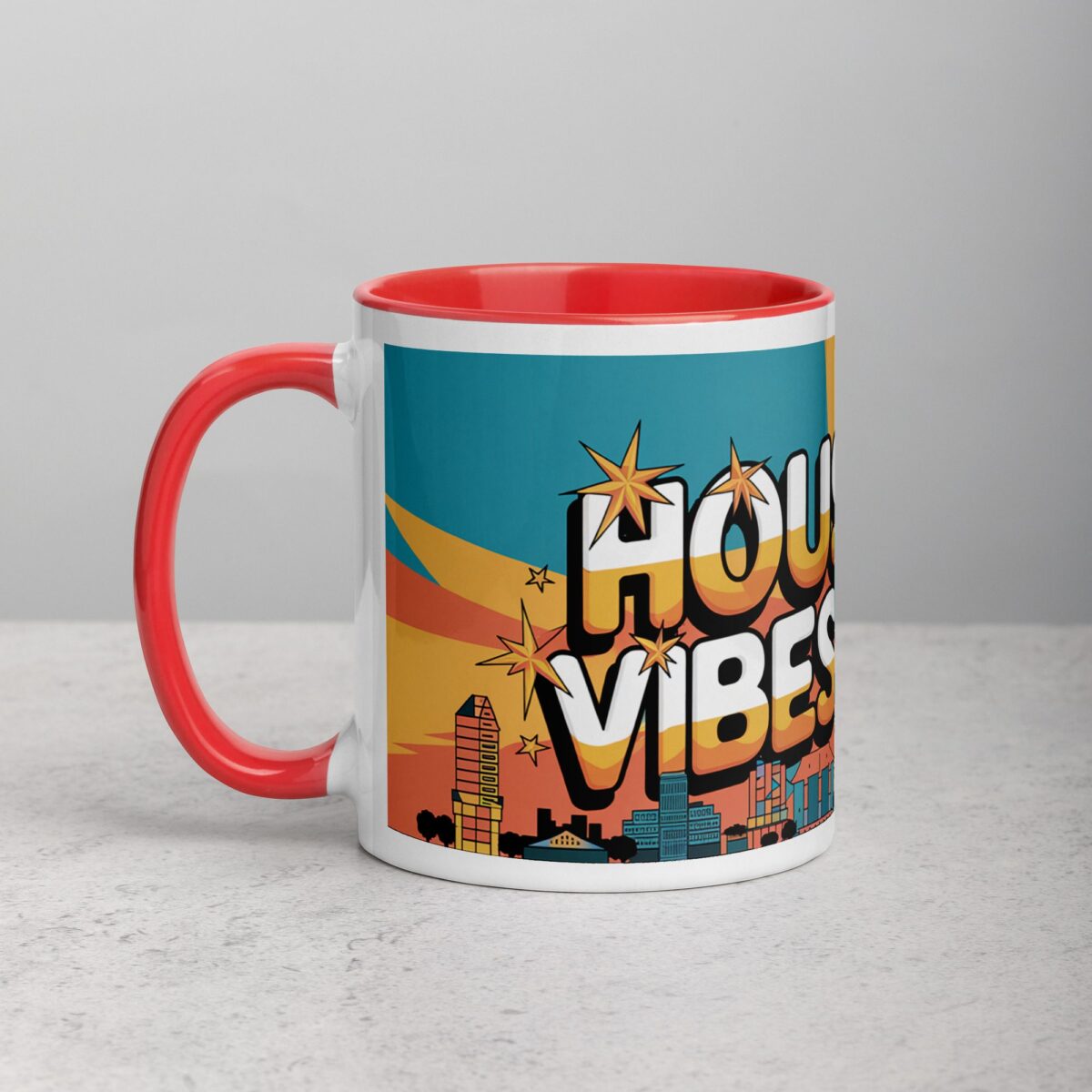 Houston Vibes Only Coffee Mug & Tea Cup - Image 8
