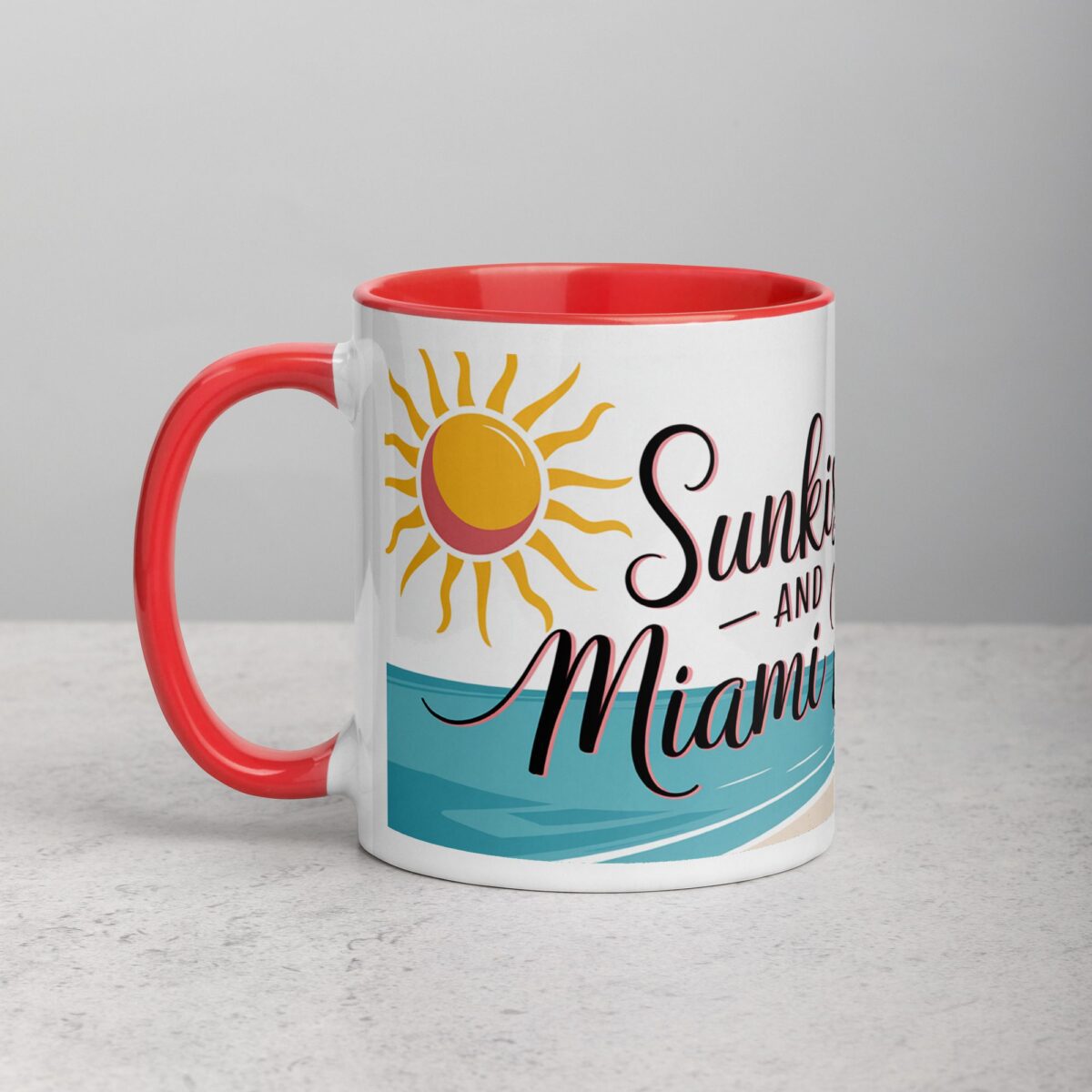 Sunkissed and Miami Blessed Coffee Mug - Image 8