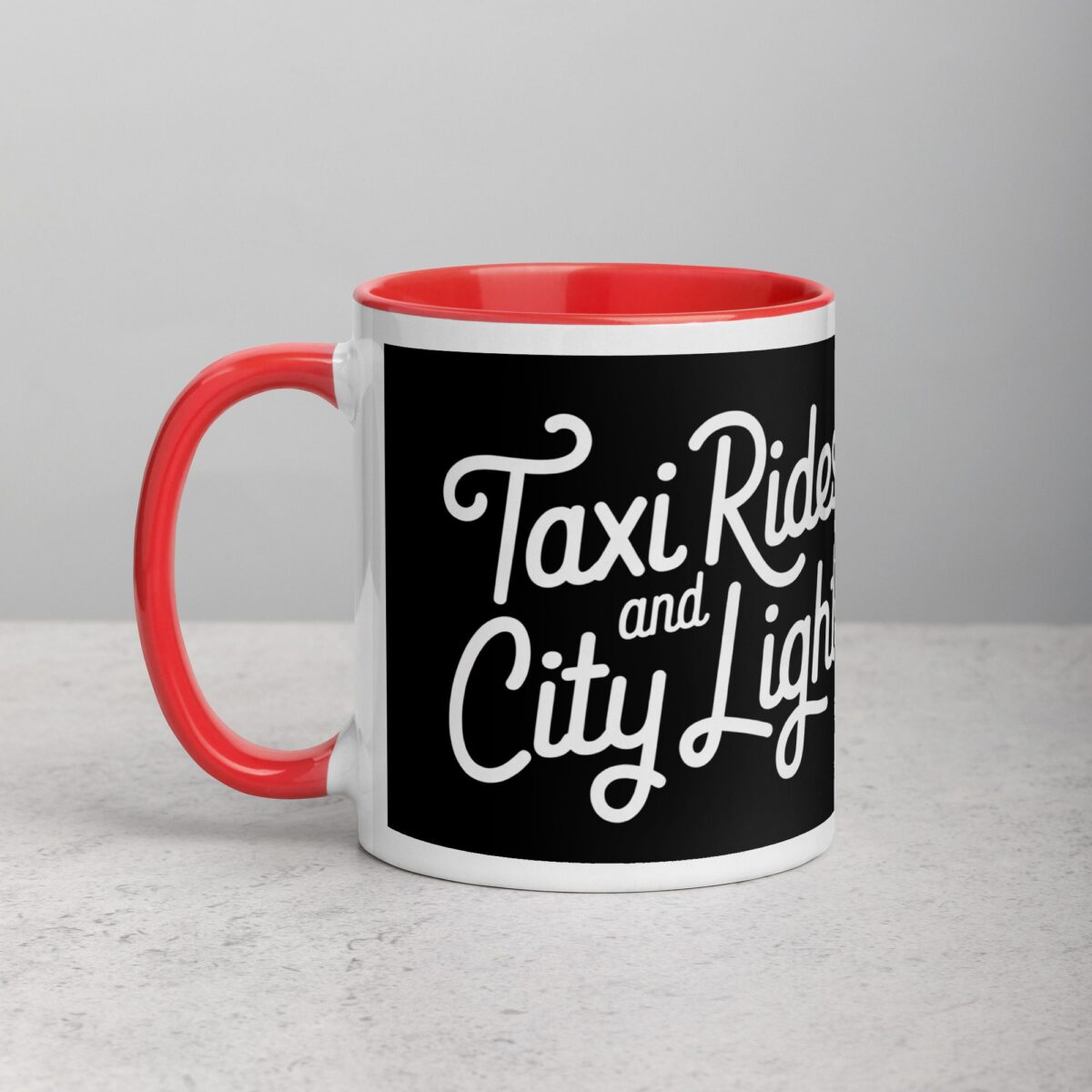 Taxi Rides and City Lights Coffee Mug - Image 8