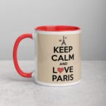 Keep Calm and Love Paris Coffee Mug & Tea Cup - Image 8