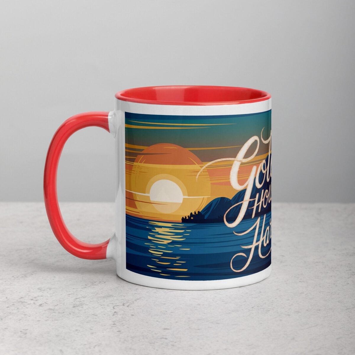 Golden Hours in the Harbour City Coffee Mug - Image 8