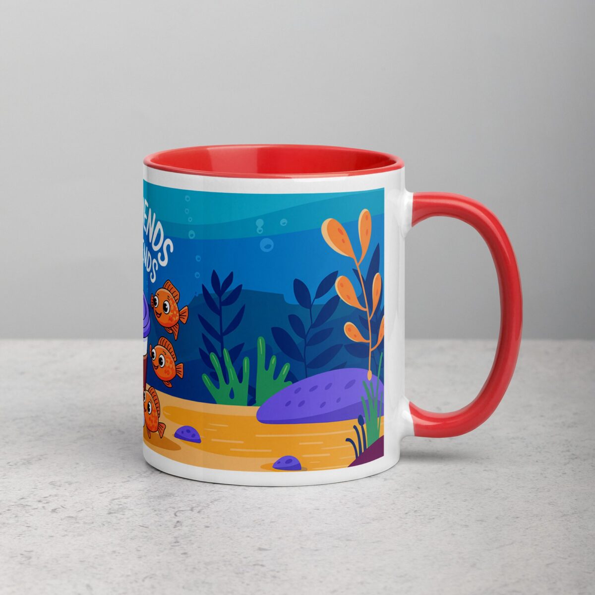 Fishy Friends and Coffee Ends Mug - Image 9