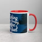 Fishing is My Therapy, Coffee is My Fuel Mug - Image 9
