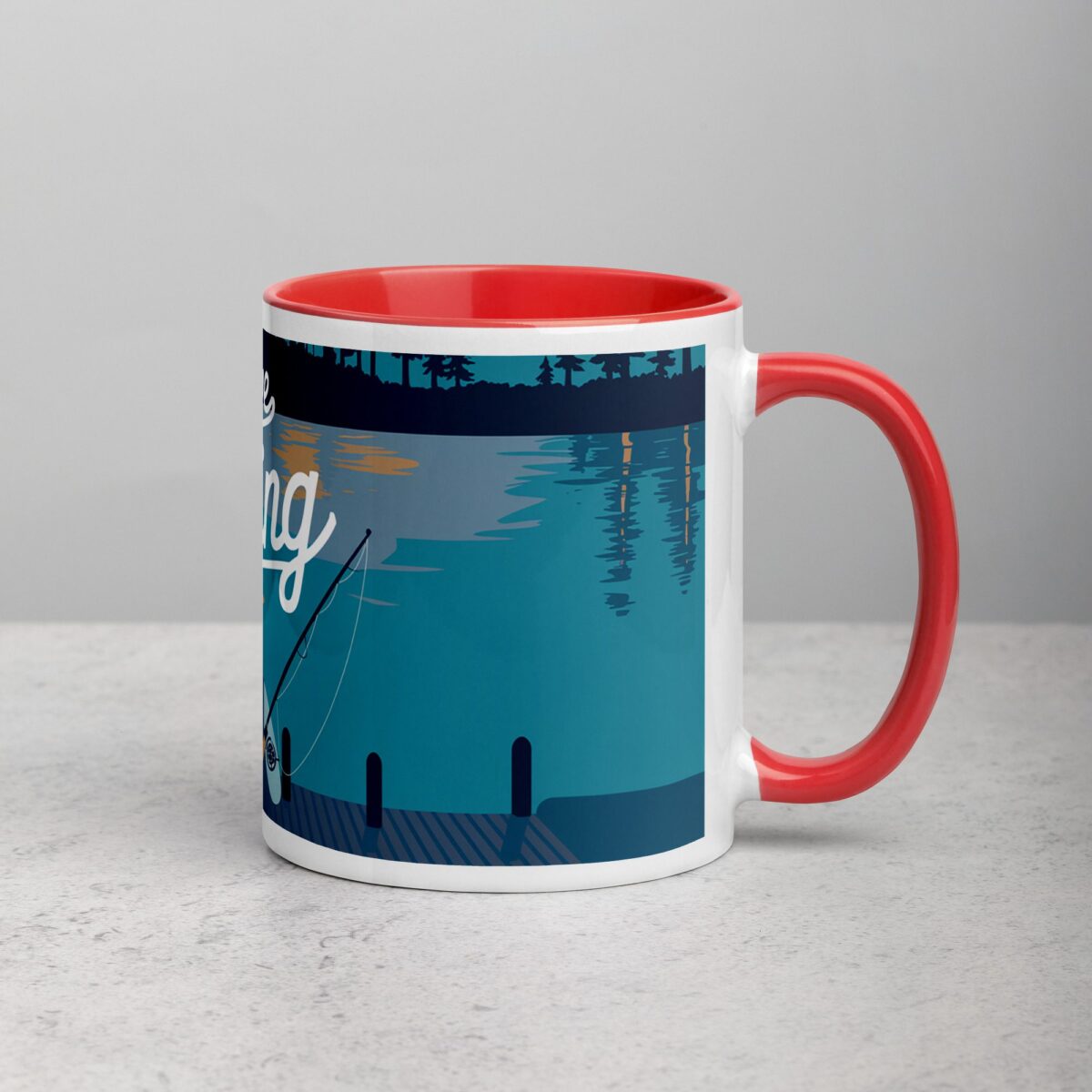 I Love Fishing Sophisticated Coffee Mug & Tea Cup - Image 9