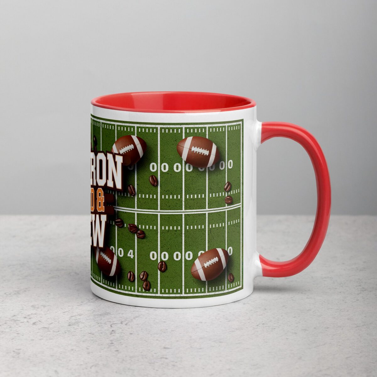 Gridiron Grind & Brew Football Mug - Image 9
