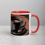 My Coffee Game is Strong Football Mug - Image 9