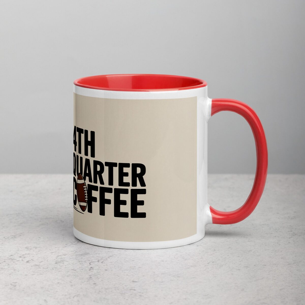 4th Quarter Coffee Football Mug - Image 9