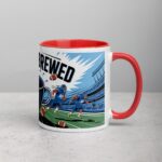 Blitzed & Brewed Football Coffee Mug - Image 9