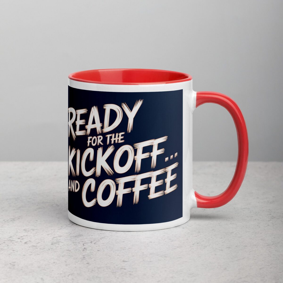 Ready for the Kickoff… and Coffee Football Mug - Image 9
