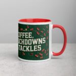 Coffee, Touchdowns & Tackles Football Mug - Image 9