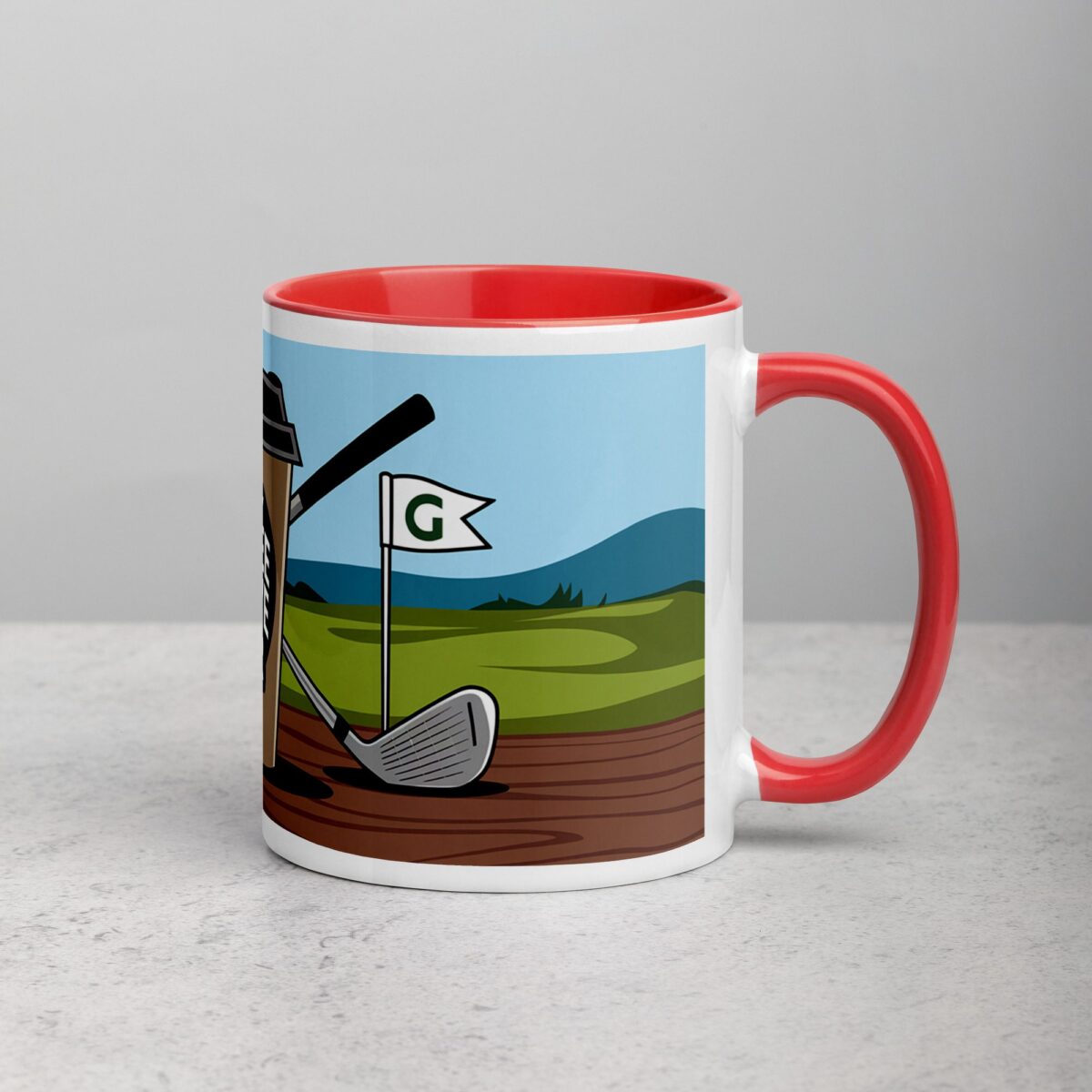 I Like My Coffee Above Par Golf Mug - Image 9