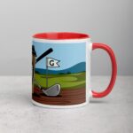 I Like My Coffee Above Par Golf Mug - Image 9