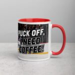 Puck Off, I Need Coffee! Hockey Mug - Image 9