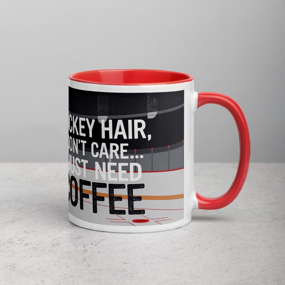 Hockey Hair, Don’t Care… Just Need Coffee Mug - Image 9