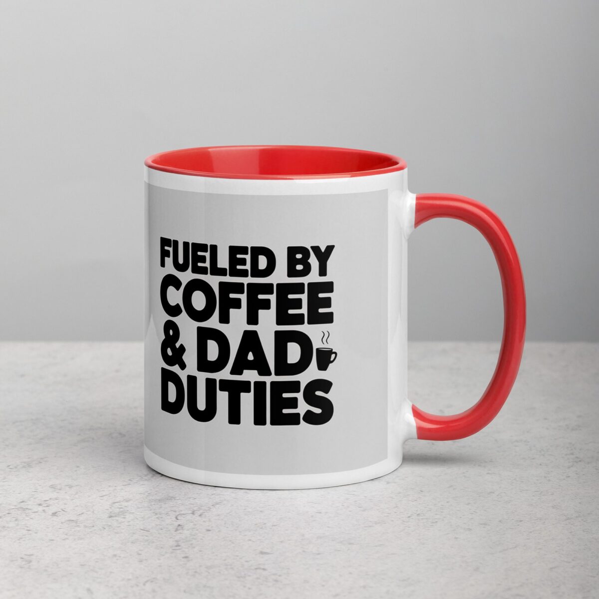 Fueled by Coffee & Dad Duties Mug - Image 9