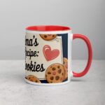 Grandma’s Secret Recipe: Love & Cookies Coffee Mug - Image 9