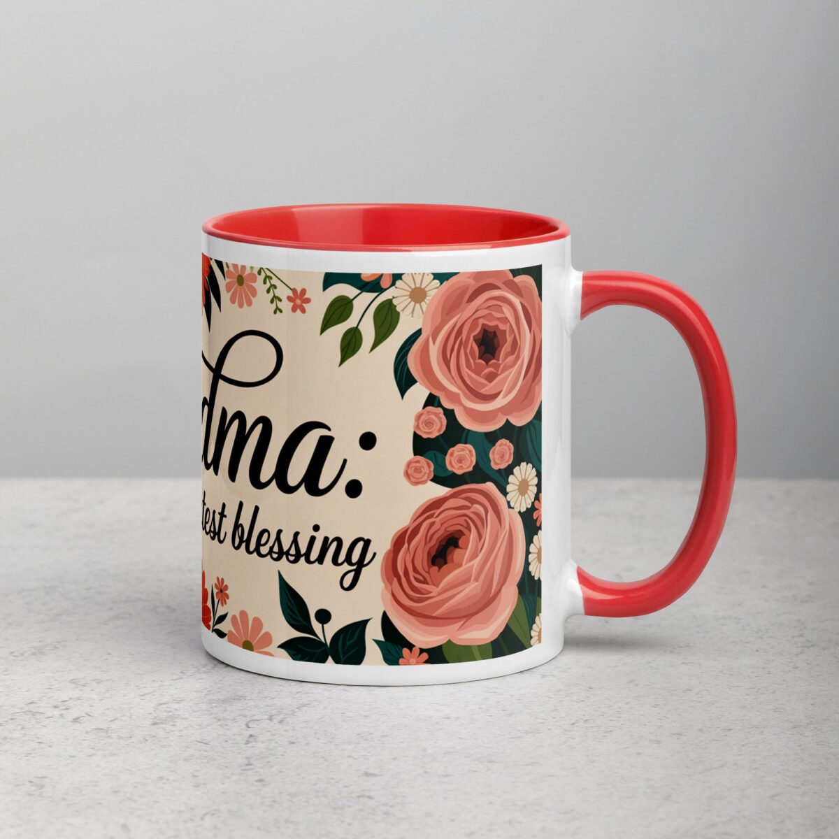 Grandma: Life’s Greatest Blessing Coffee Mug - Image 9