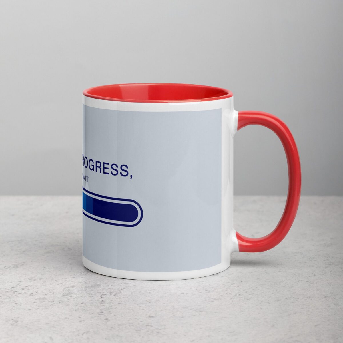 Lawyer in Progress, Please Wait Coffee Mug - Image 9