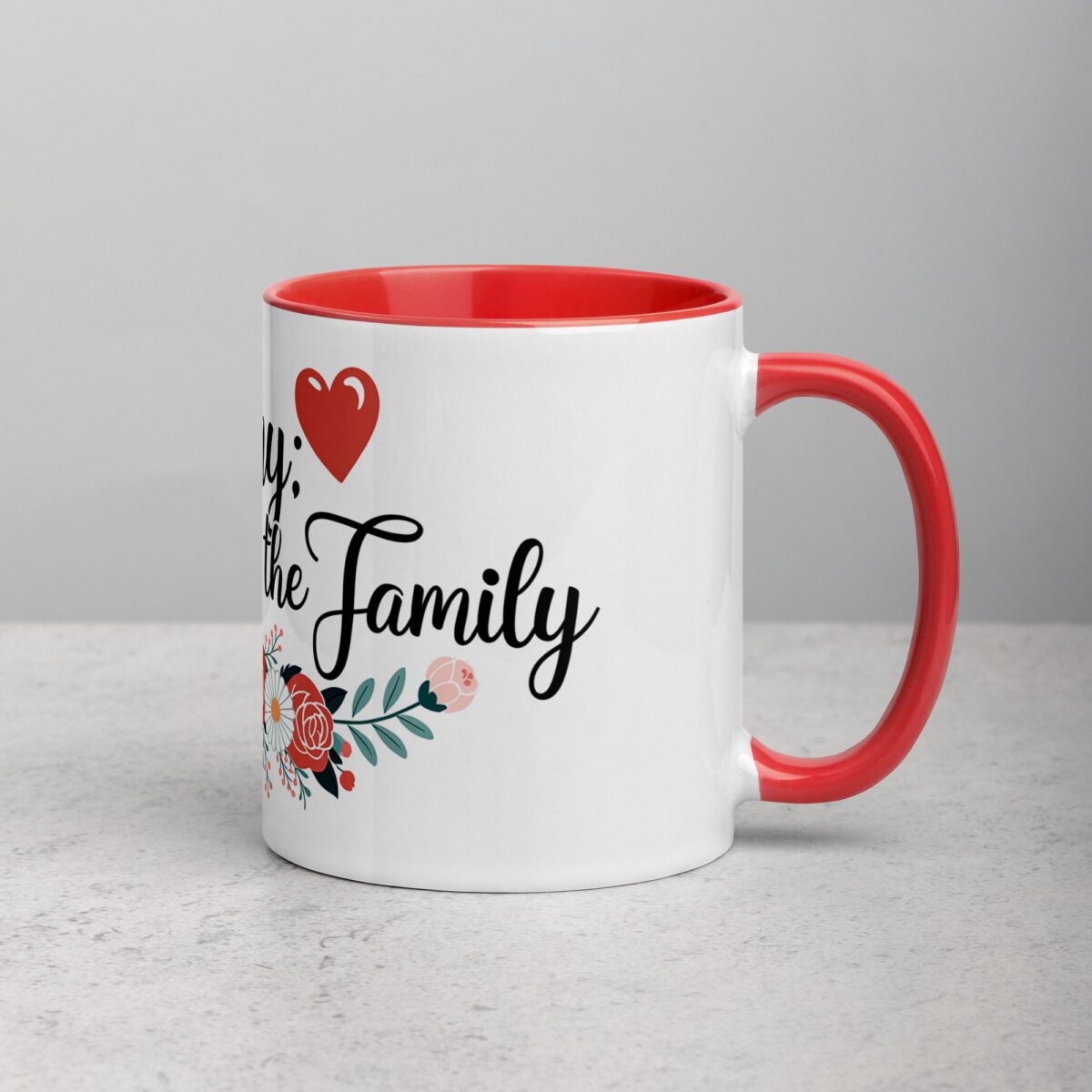 Nanny: The Heart of the Family Coffee Mug - Image 9