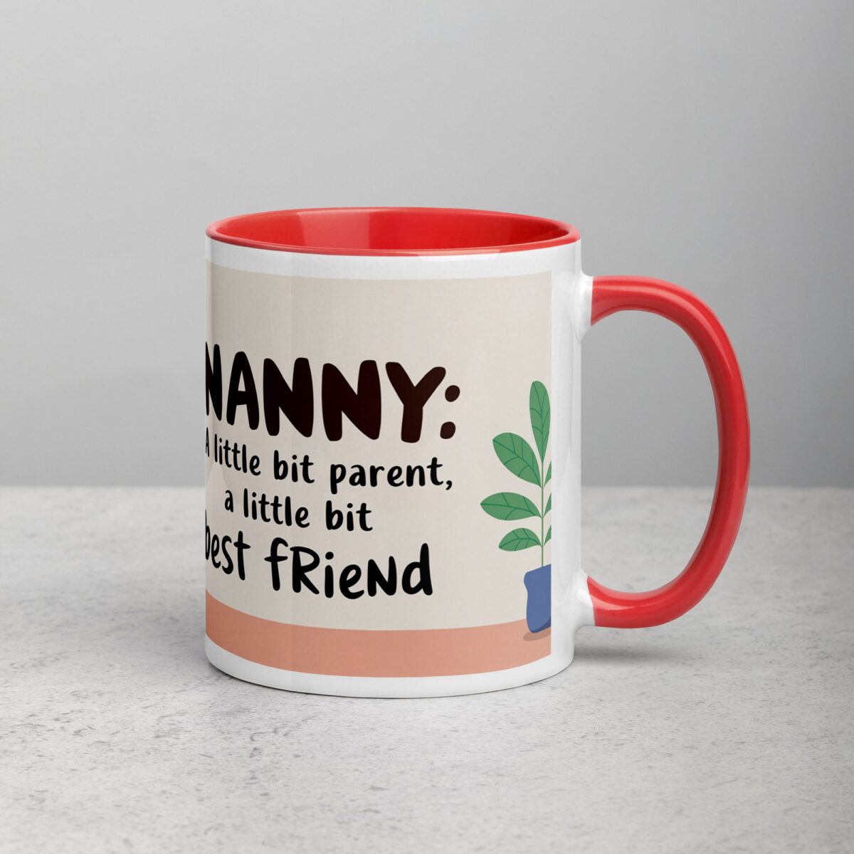 Nanny: A Little Bit Parent, A Little Bit Best Friend Mug - Image 9