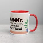 Nanny: A Little Bit Parent, A Little Bit Best Friend Mug - Image 9