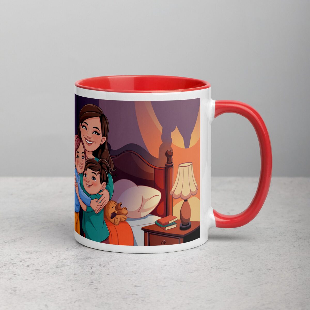 Official Nanny: Hugs, Smiles, and Bedtime Stories Mug - Image 9