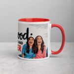 Sisterhood: Powered by Love and Laughter Coffee Mug - Image 9