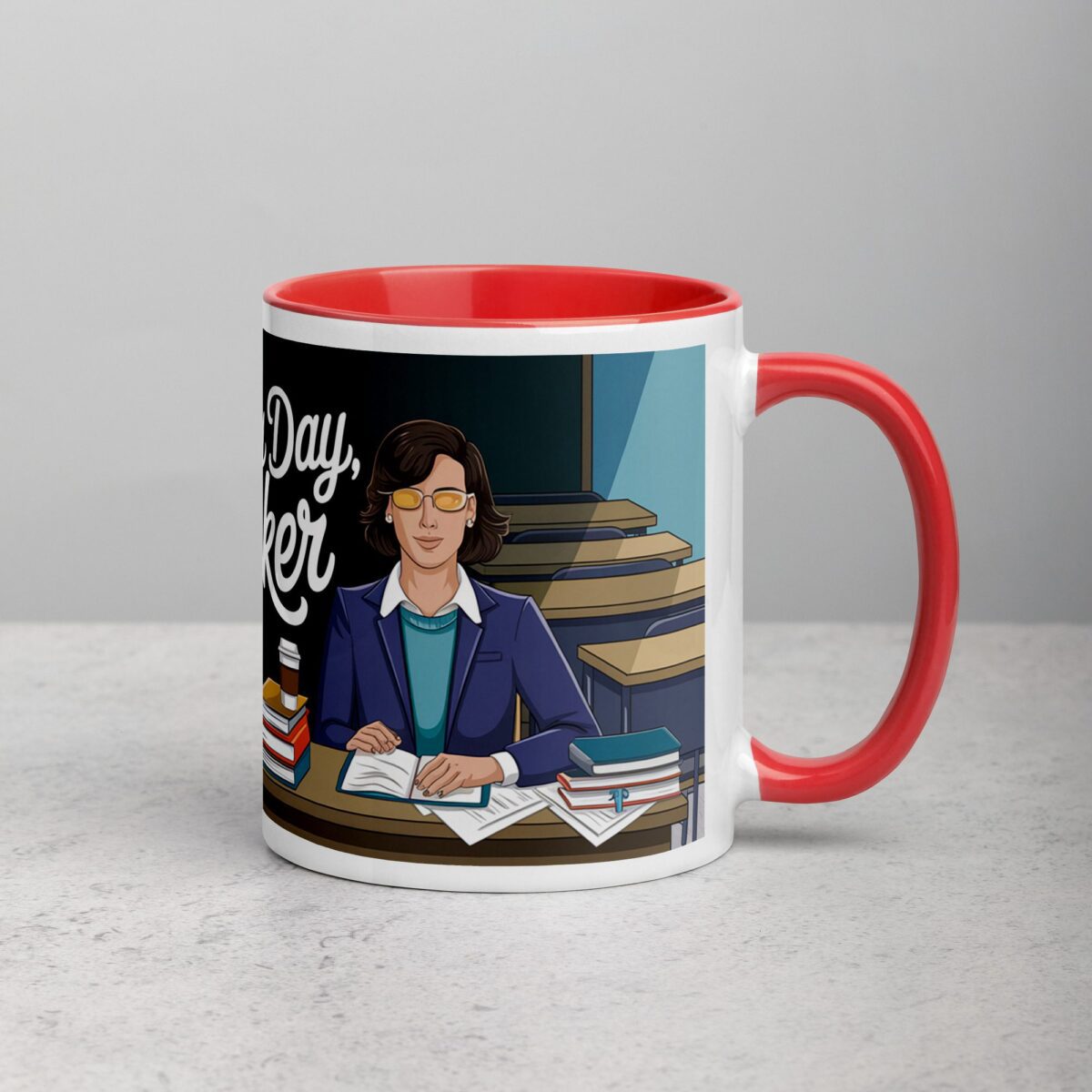 Teacher by Day, Coffee Drinker by Always Mug - Image 9