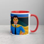 Teaching Is My Superpower Man Coffee Mug & Tea Cup - Image 9