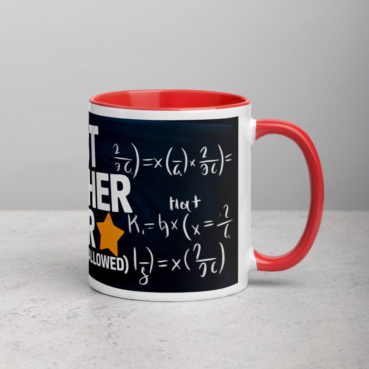 Best Teacher Ever (No Debates Allowed) Coffee Mug - Image 9