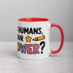I Teach Tiny Humans, What’s Your Superpower? Coffee Mug - Image 9