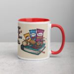 Uncle Life: Fueled by Snacks and Stories Mug - Image 9